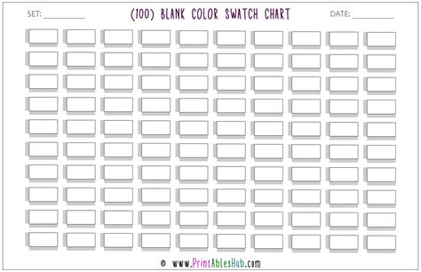 printable blank color swatch chart