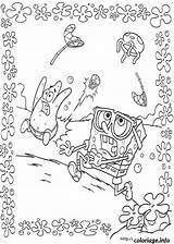 Patrick Spongebob Coloring Pages Sandy Cartoon sketch template