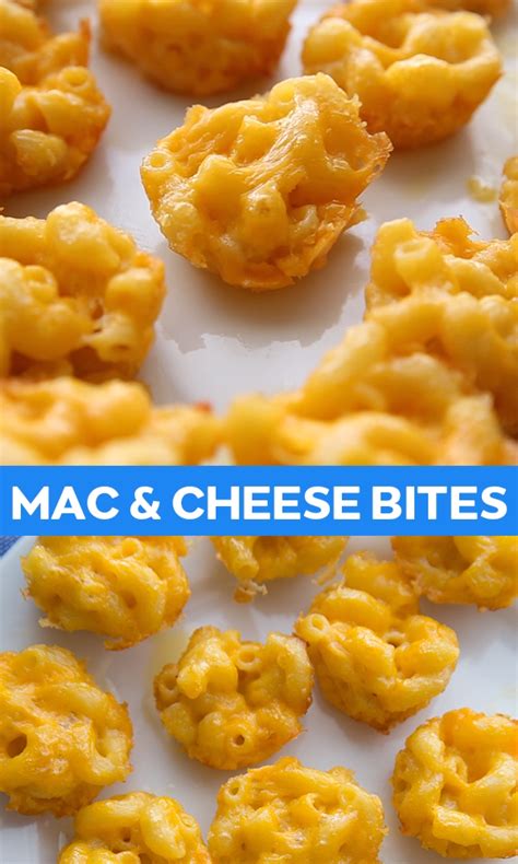 mac  cheese bites foodvoxcom
