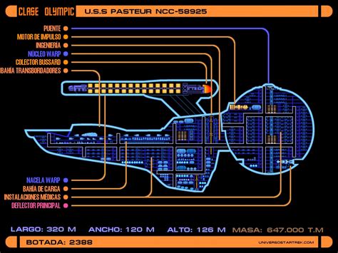 star trek ship schematics
