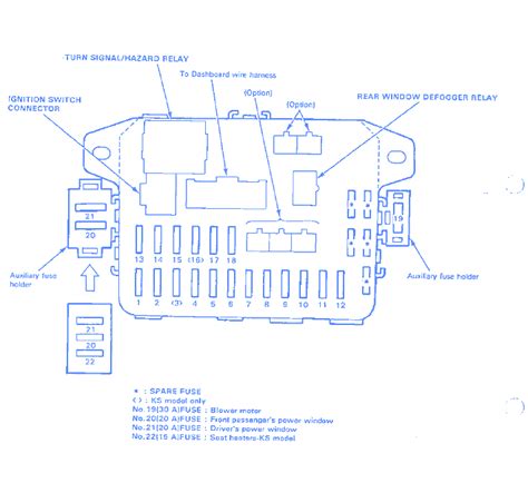 honda civic power window wiring diagram  wiring diagram sample