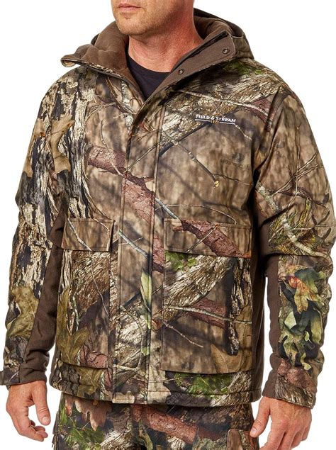 field stream mens true pursuit insulated hunting jacket mossy oak country  large hunting
