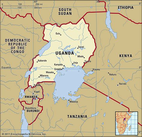 uganda religion population language president kampala britannica