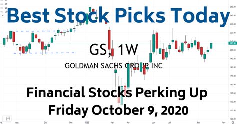 stock picks today gs goldman sachs