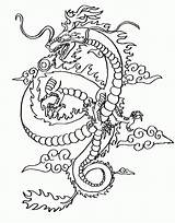 Dragon Chinese Outline Coloring Printable Pages China Ancient Drawings Scalebound Deviantart Popular Coloringhome Adults Books sketch template
