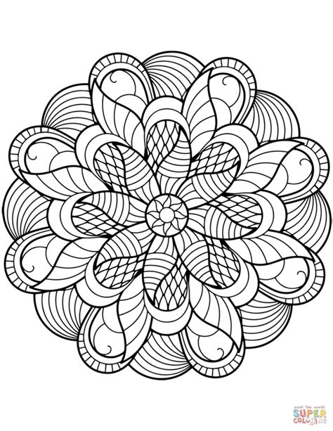 mandalas  color  adults  kids mandala designs beginners