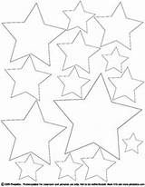 Printable Coloring Pages Stars Star Template Different Size Kids Primitive Hearts Crafts Ramadan Sheets Templates Pattern Heart Colouring Patterns Perfect sketch template