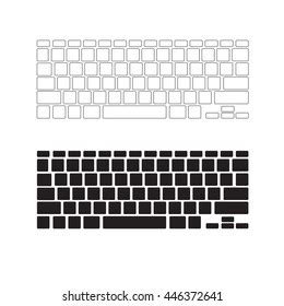 computer keyboard layout images stock  vectors shutterstock