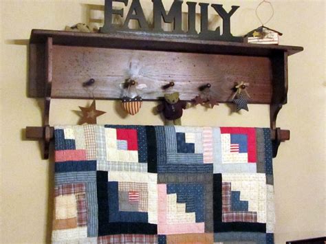 quilt rack hanging   dining room  change