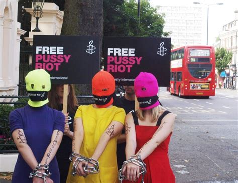 Pussy Riot Band Sentenced To Two Years Verdict Sparks Bright Ski Mask