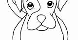 Boxer Coloring Puppy Pages Dog Printable Color Getcolorings Drawing Print Getdrawings sketch template
