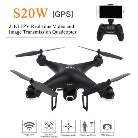 original sjrc sw gps transmission rc drone quadcopter helicopter  hd wifi camera  sw