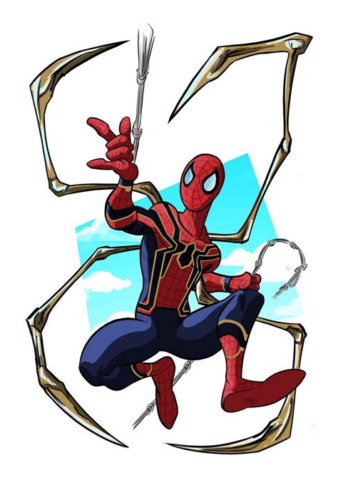 iron spider drawing    clipartmag