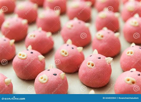 pig cookie stock photo image  decorative sweet shape