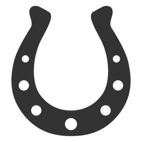 black  white image   horseshoe