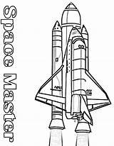Rocket Nasa Coloring Space Shuttle Pages Outline Kids Booster Its Color Kidsplaycolor Rockets Printable Colouring Drawing Spaceship Easy Clipart sketch template