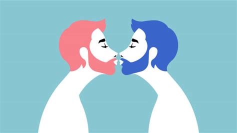 gay kiss backgrounds illustrations royalty free vector graphics and clip