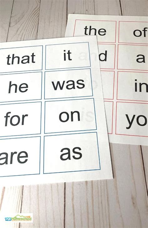 pin  sight words