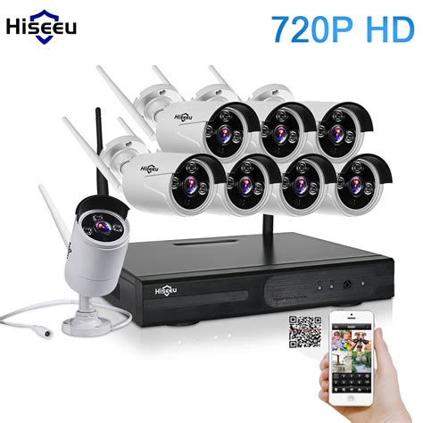 buy cctv system p ch hd wireless kit night vision ip camera wifi cctv