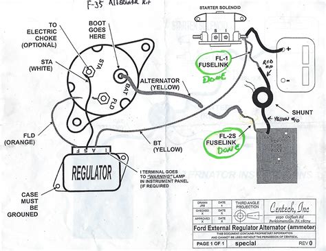 ford voltage regulator wiring diagram wiring diagram  schematic