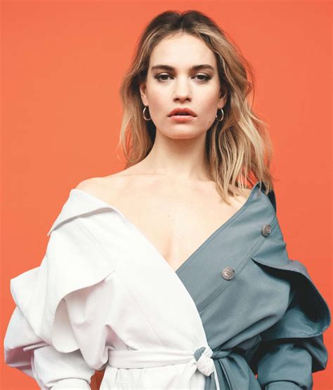 lily james for telegraph magazine june 2019 adds gotceleb