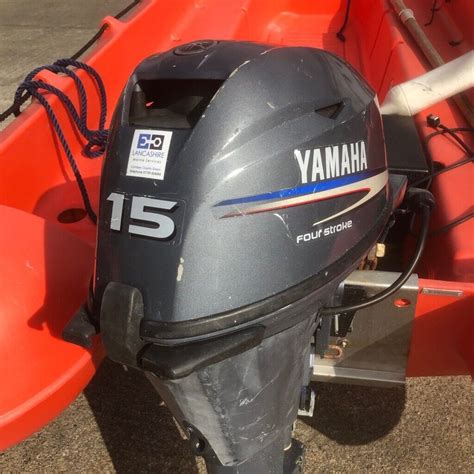 yamaha hp  stroke electric start outboard engine  ono  killinchy county