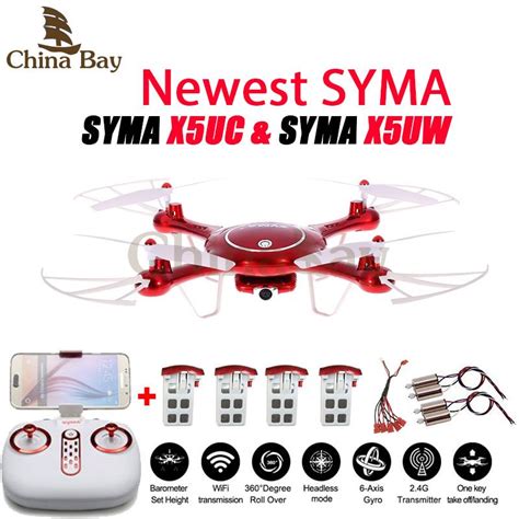 newest syma xuw xuc drone p wifi fpv  mp hd camera helicopter height hold  key