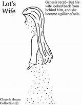 Salt Pillar Dominical Churchhousecollection Lessons Gomorra Biblia Sodoma Testament sketch template