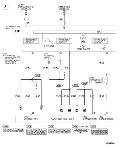 mitsubishi lancer factory radio wiring diagram knit bay