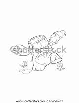 Stock Angry Giant Coloring Stomp Vector Stomping Shutterstock sketch template