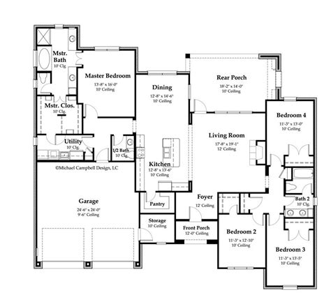sq ft house ideas  pinterest  bedroom home floor plans ranch floor plans