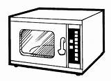 Oven Microwave Clipart Open Cliparts Clip Drawing Kids Library Fire Gif Clean Clipground sketch template