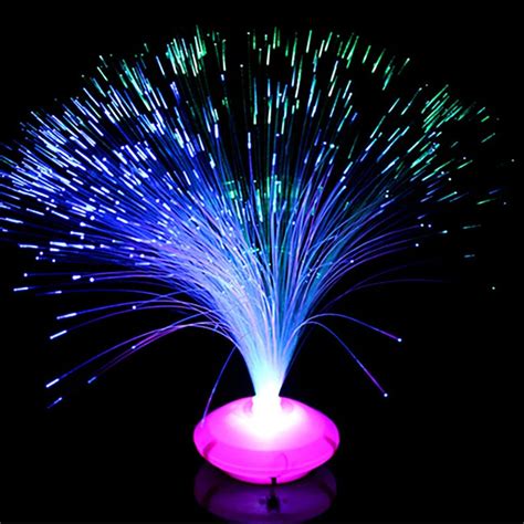 jetting pcs beautiful romantic color changing led fiber optic