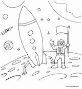 Coloring Pages Rocket Rockets Houston Space Kids Drawing Getcolorings Ship Neil Armstrong Getdrawings sketch template