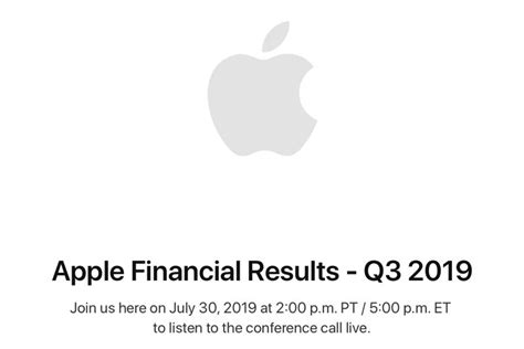 apple  announce   earnings  july  macrumors forums