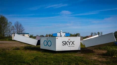 skyx drone charging station unmanned systems technology