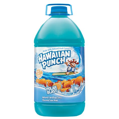 hawaiian punch polar blast juice drink  gal bottle walmartcom