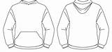 Hoodie Template Sweatshirt Clipart Blank Clip Library Clipground sketch template
