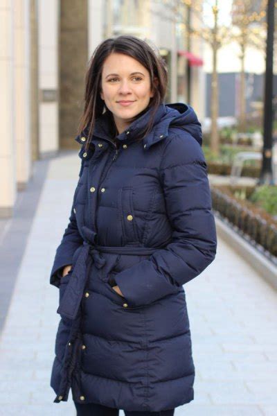 how to style long puffer coat