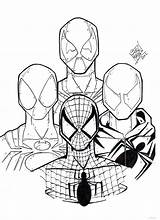 Spiderman Coloring Spider Pages Iron Cartoon Deadpool Suit Color Spidermen Print Baby Drawing Printable Venom Four Colouring Cute Getcolorings Clipartmag sketch template