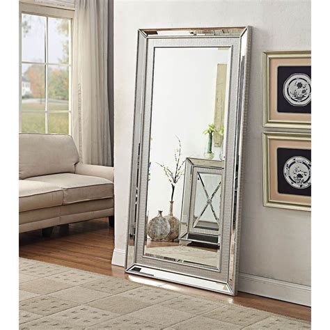 sofia mirrored floorstanding mirror wall mirror homesdirect