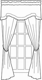 Coloring Door Window Line Curtains Pages Drawing Portfolio Curtain Deviantart Nine Cozy Inspiration Template sketch template