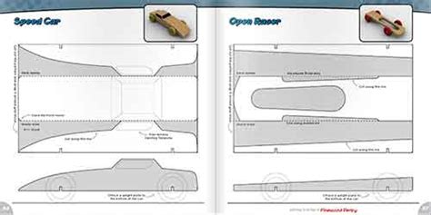 started   pinewood derby book