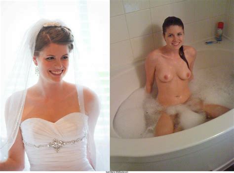 collection of hot and naked amateur brides