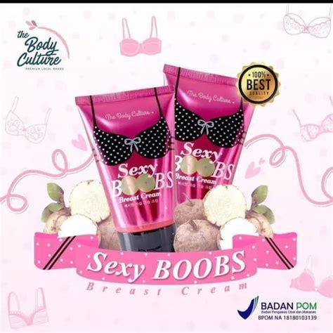 jual [original bpom] sexy boobs breast cream by the body culture krim