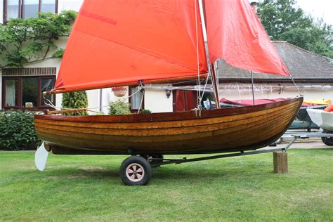 traditional sailing dinghy  sale wooden ships yacht brokers