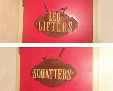 10 of the best bathroom signs ever