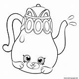 Coloring Pages Shopkins Season Petkins Tea Pot Printable Shopkin Color Polly Taco Print Info Teapot Kids Colouring Tery Getdrawings Template sketch template