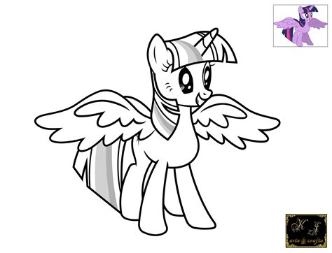 pony coloring pages princess twilight sparkle  getcolorings