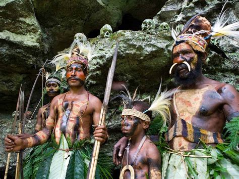 papua jungles tribes  cannibalism